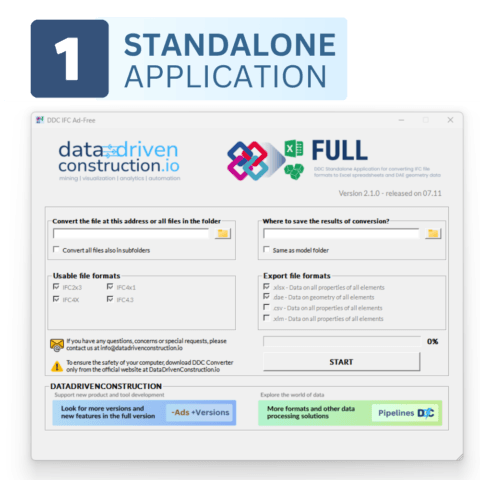 IFC to Excel Converter | DDC