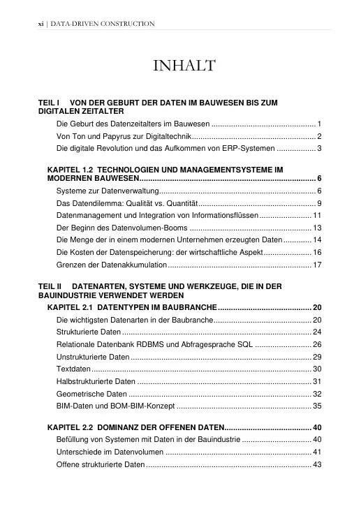 DATA-DRIVEN CONSTRUCTION. Navigieren im Datenzeitalter in der Bauindustrie - Image 5